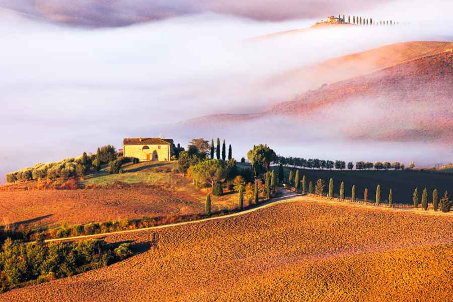 Tuscany at dawn